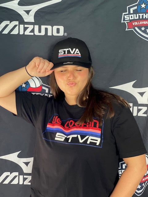 Black STVA Trucker Hat