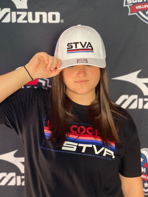 White STVA Trucker Hat