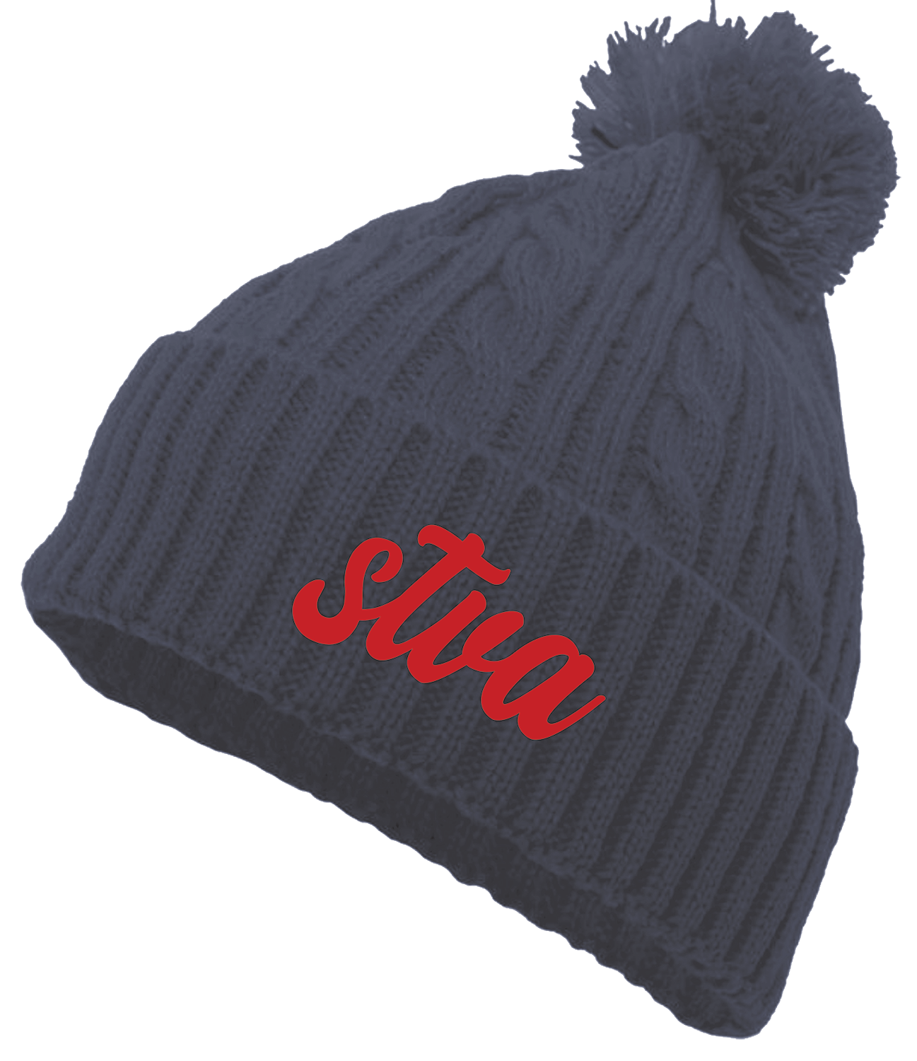 STVA Pom Pom Beanie (navy)
