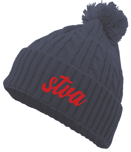 STVA Pom Pom Beanie (navy)
